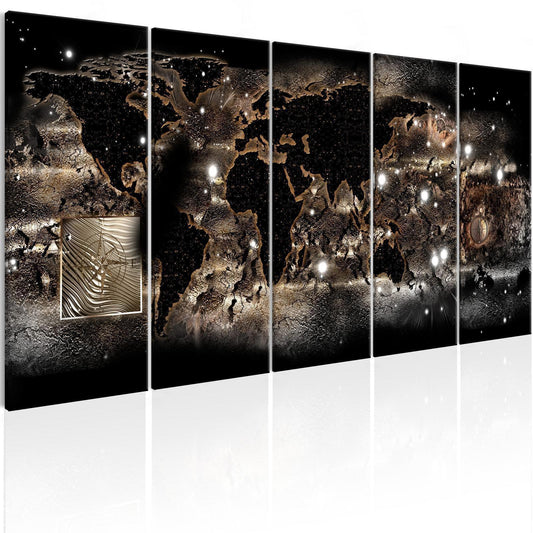 Leinwandbild - Earth Glow Artgeist