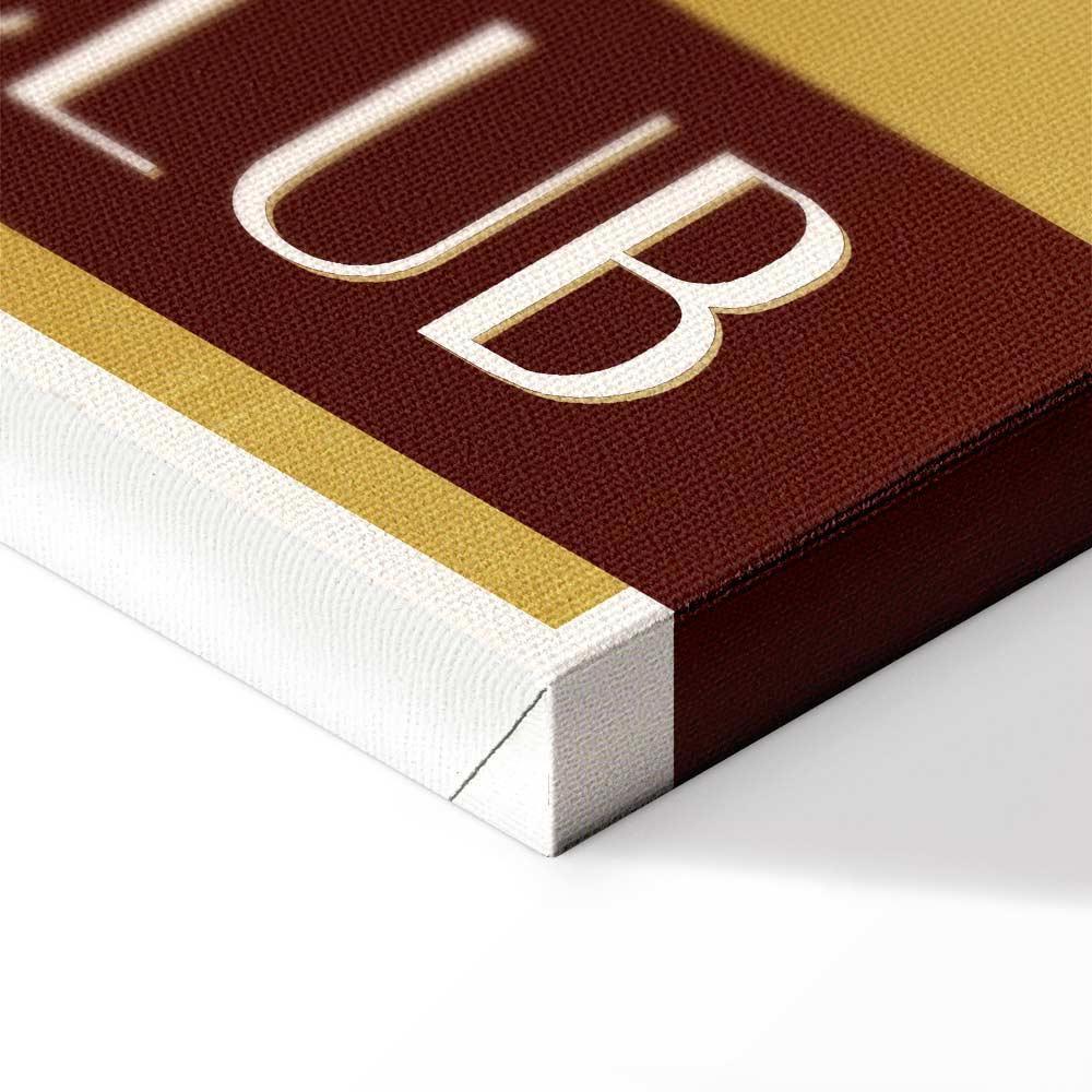 Leinwandbild - Wine Club (1 Part) Vertical