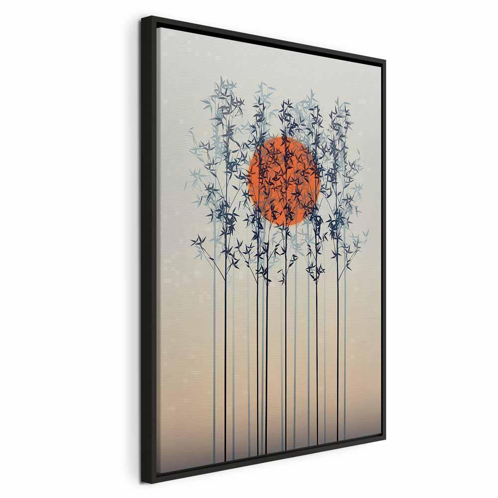 Leinwandbild - Lonely Twilight (1 Part) Vertical