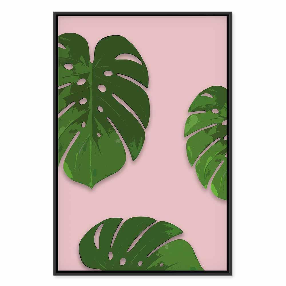 Leinwandbild - Exotic Fragment (1 Part) Vertical