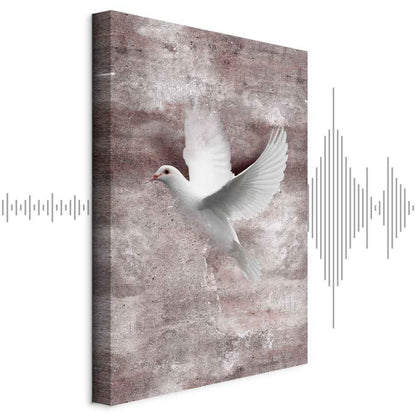 Leinwandbild - Love in Flight (1 Part) Vertical