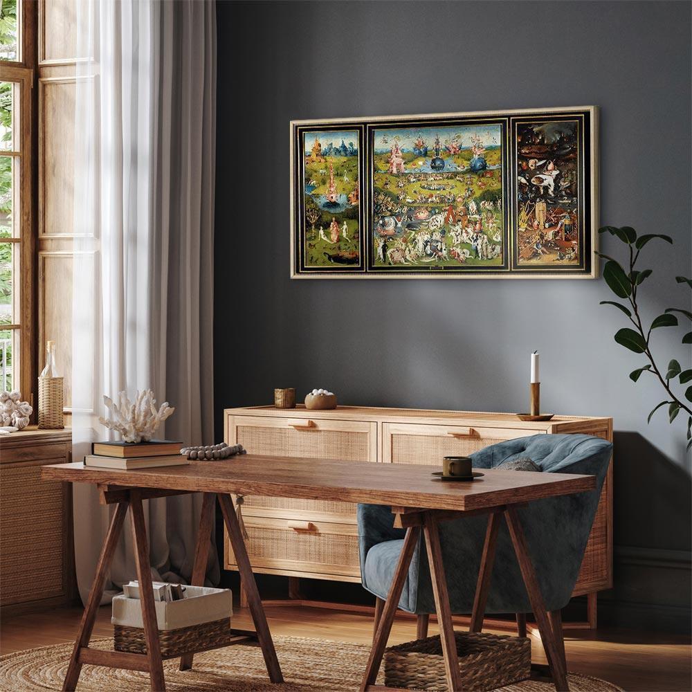 Leinwandbild - Hieronymus Bosch – The Garden of Earthly Delights