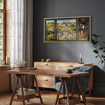 Leinwandbild - Hieronymus Bosch – The Garden of Earthly Delights