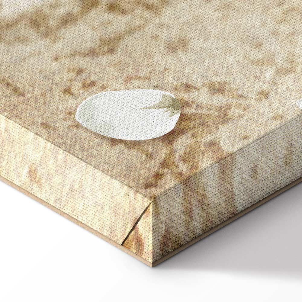 Leinwandbild - Falling Flowers (1 Part) Wide