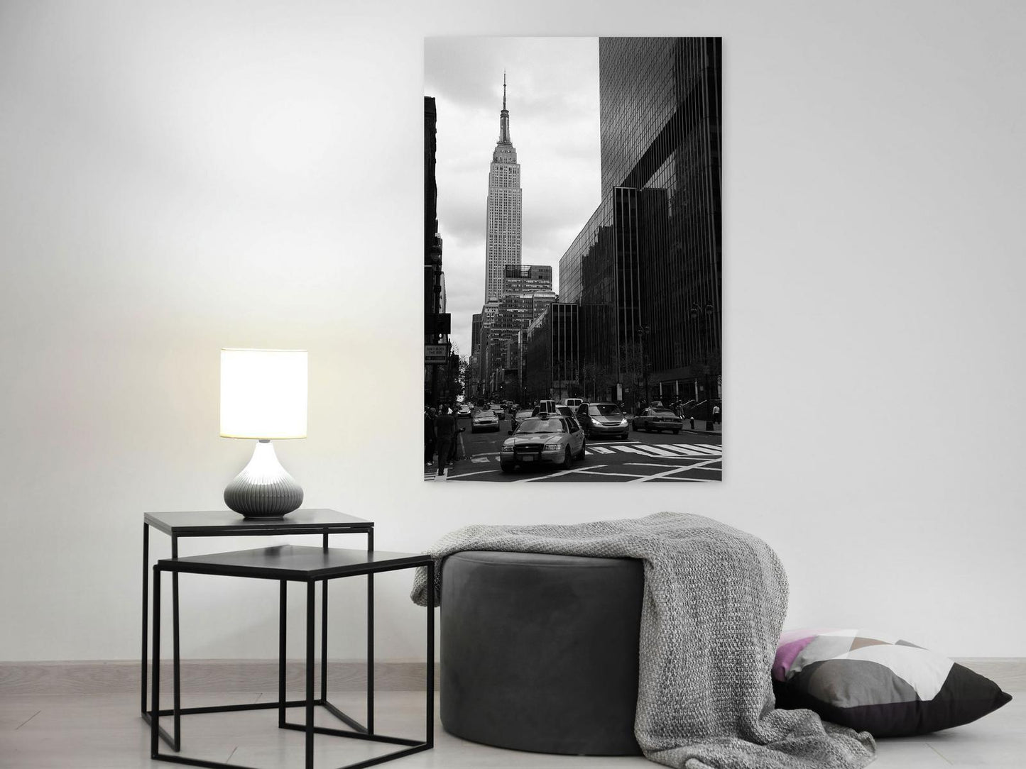 Leinwandbild - Street in New York (1 Part) Vertical