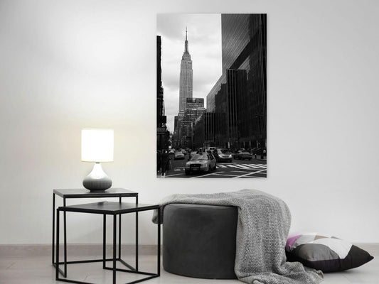 Leinwandbild - Street in New York (1 Part) Vertical