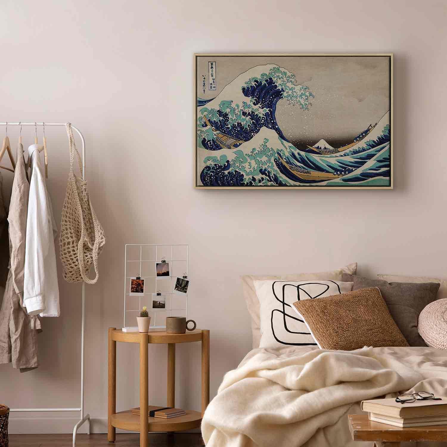 Leinwandbild - The Great Wave off Kanagawa Artgeist