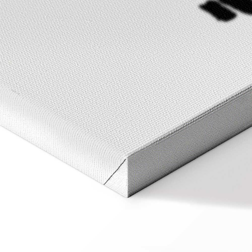 Leinwandbild - Contrast Duel (1-part) - Banksy on Mural with Mona Lisa