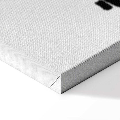 Leinwandbild - Contrast Duel (1-part) - Banksy on Mural with Mona Lisa