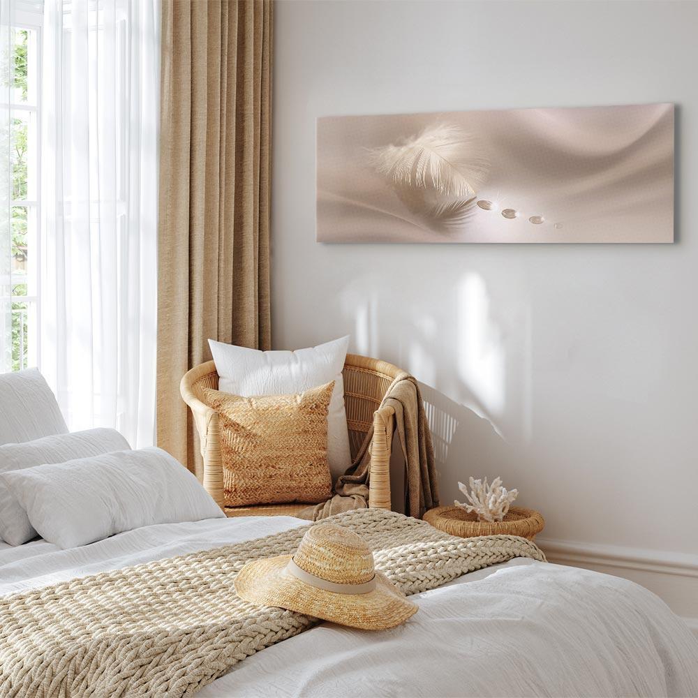 Leinwandbild - Delicate Feather