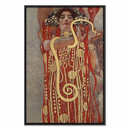 Leinwandbild - Gustav Klimt – Medicine (Hygiea)
