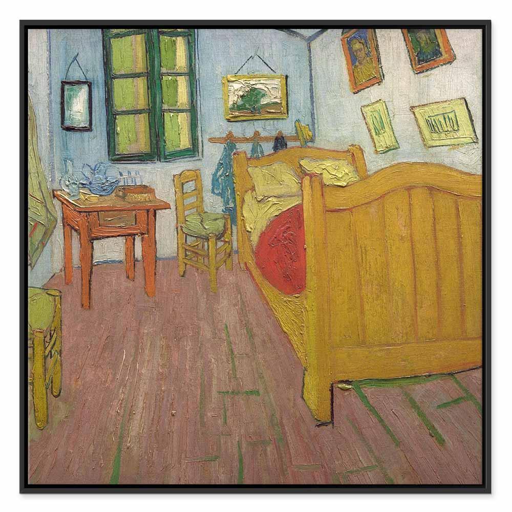 Leinwandbild - Vincent Van Gogh – The bedroom