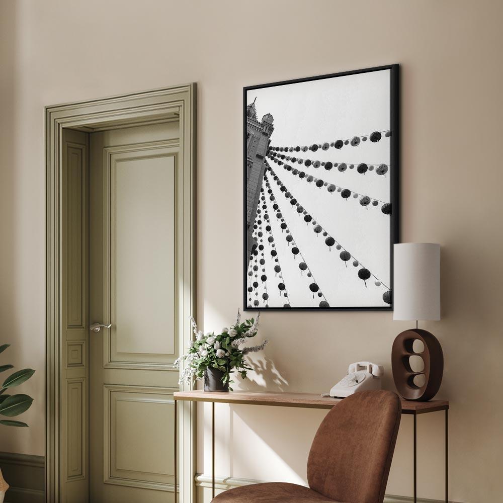 Leinwandbild - Joyful Festival (1 Part) Vertical