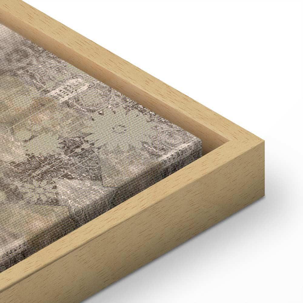 Leinwandbild - Retro Cranes (1 Part) Wide