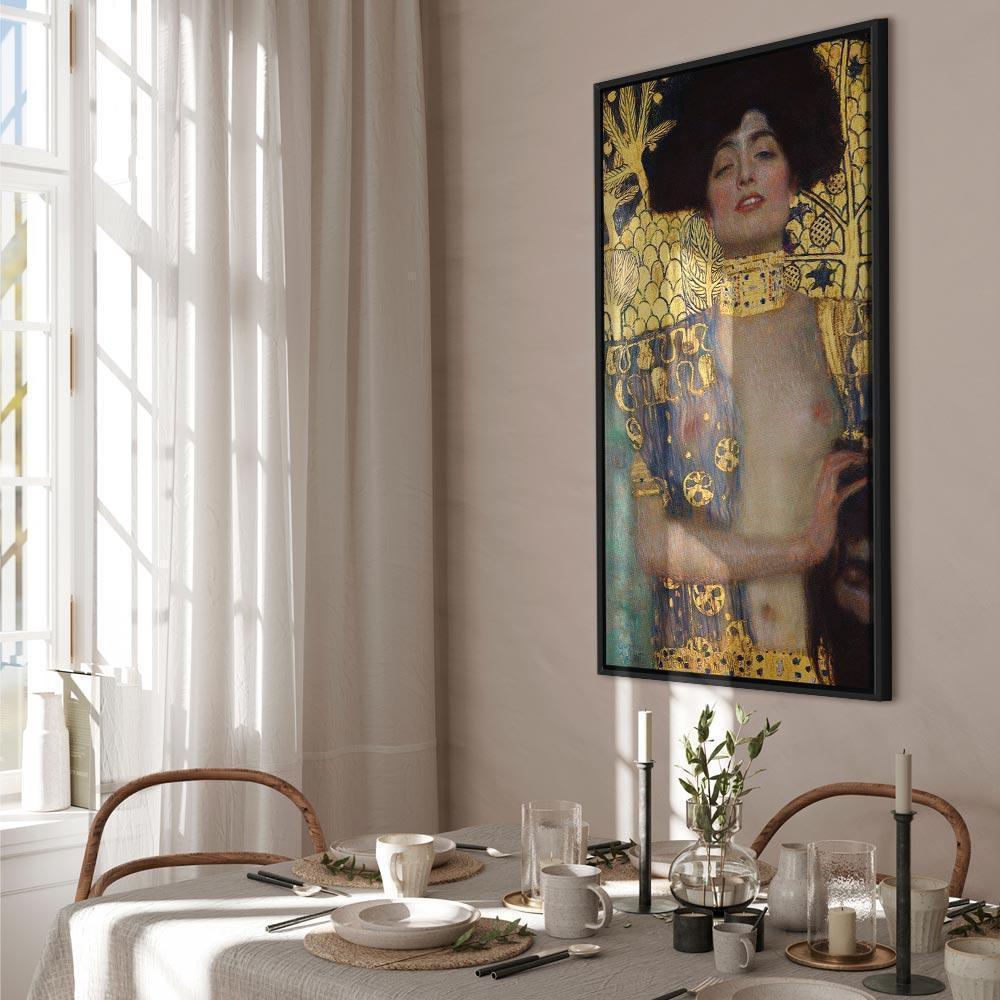 Leinwandbild - Gustav Klimt – Judith and the Head of Holofernes