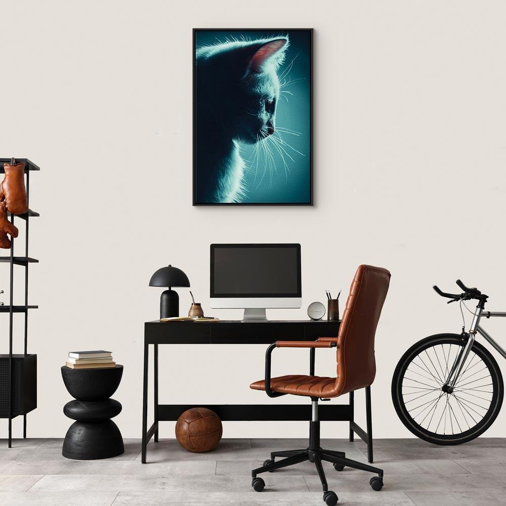 Leinwandbild - Night Tramp (1 Part) Vertical