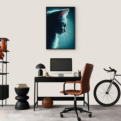 Leinwandbild - Night Tramp (1 Part) Vertical