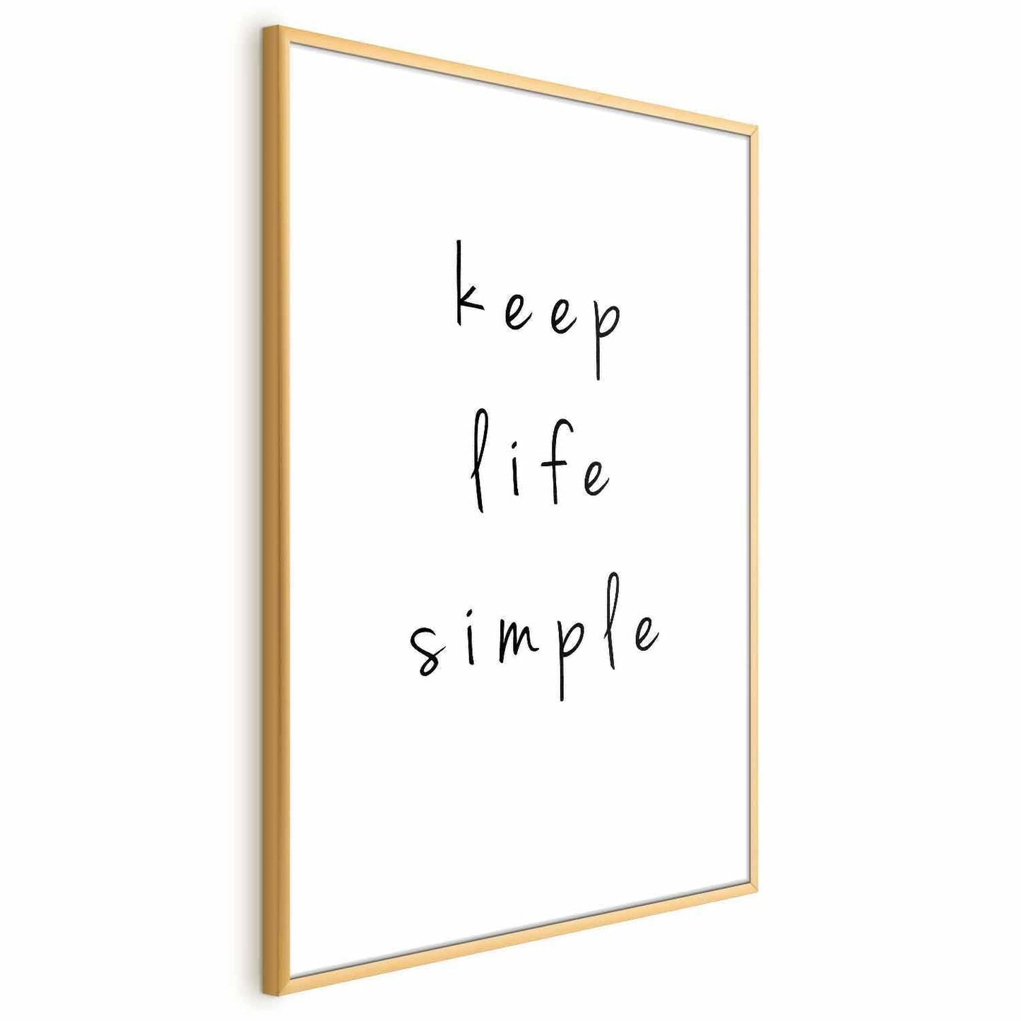 Poster - Keep Life Simple Artgeist