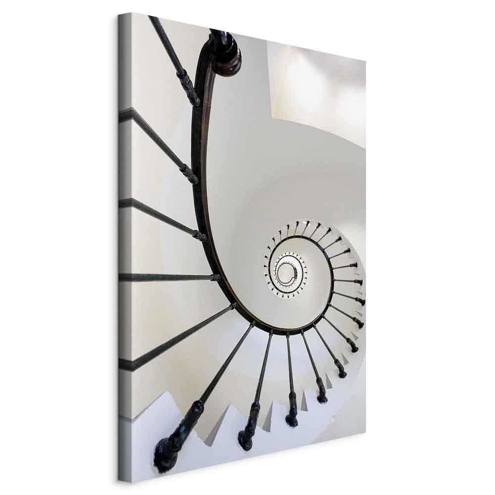 Leinwandbild - Endless Stairs (1 Part) Vertical