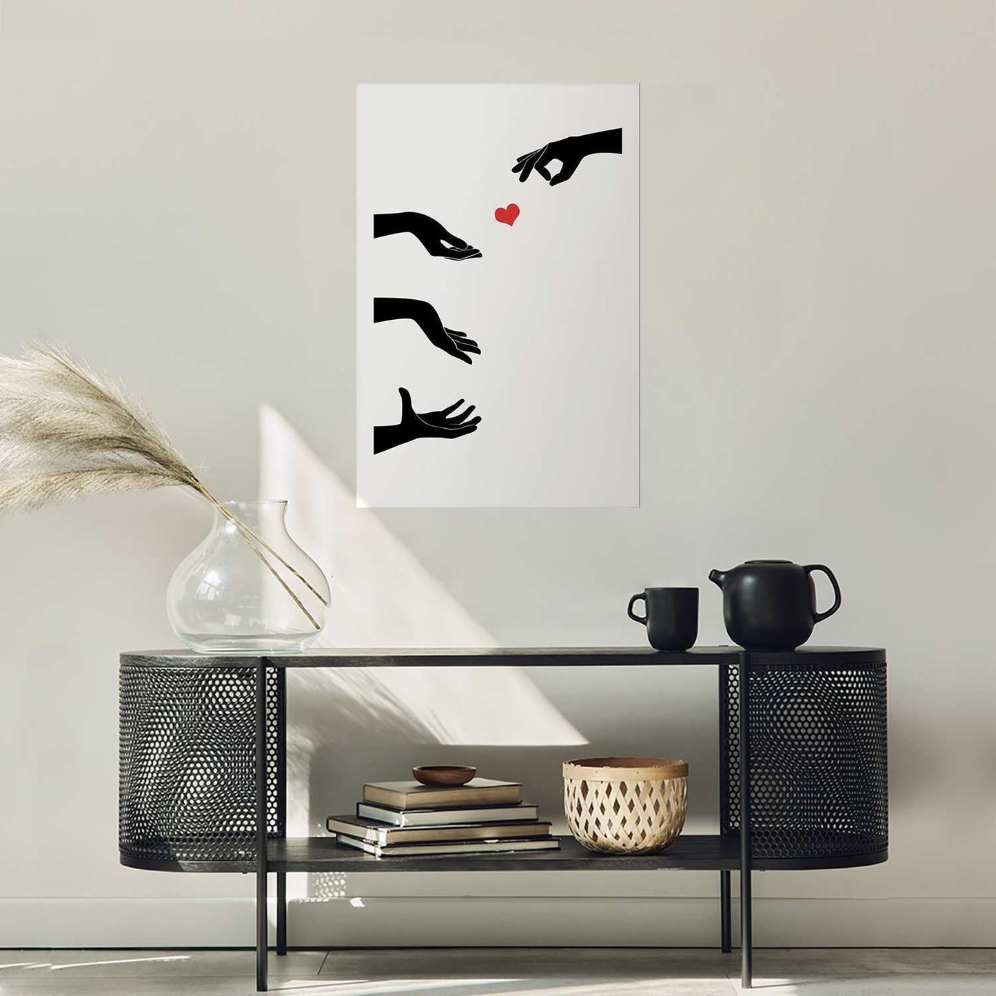 Poster Flick Switch – Pop-Art Design mit Retro-Charme