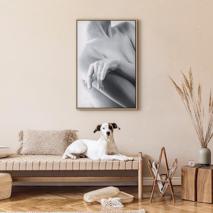 Leinwandbild - Feminine Delicacy (1 Part) Vertical