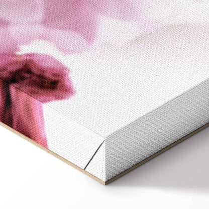 Leinwandbild - Flowery Glamour (1-part) - Flower Petals in Shades of Pink