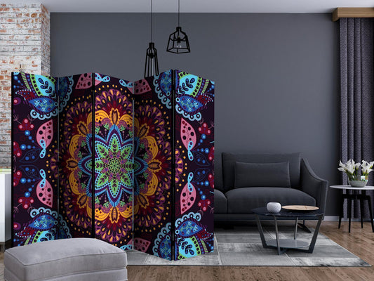 Paravent - Colourful Kaleidoscope II Artgeist