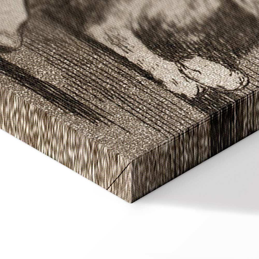 Leinwandbild - Francisco Goya – The Sleep of Reason Produces Monsters