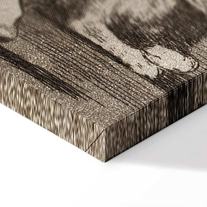 Leinwandbild - Francisco Goya – The Sleep of Reason Produces Monsters