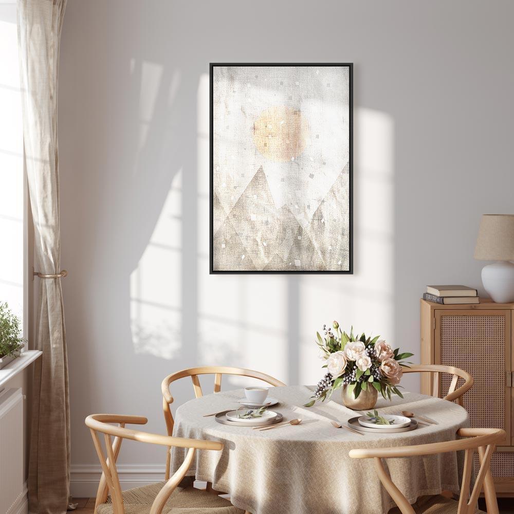 Leinwandbild - May Snow (1 Part) Vertical