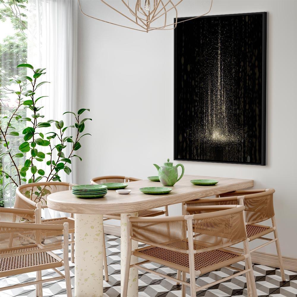 Leinwandbild - Snowstorm (1 Part) Vertical