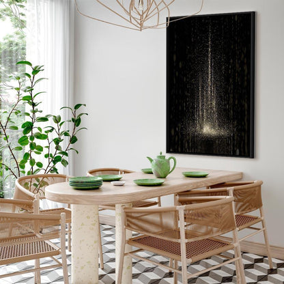 Leinwandbild - Snowstorm (1 Part) Vertical