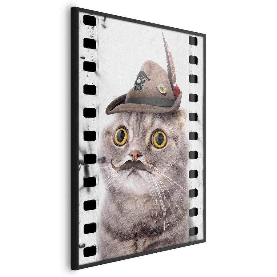 Poster - Cat in a Hat Artgeist