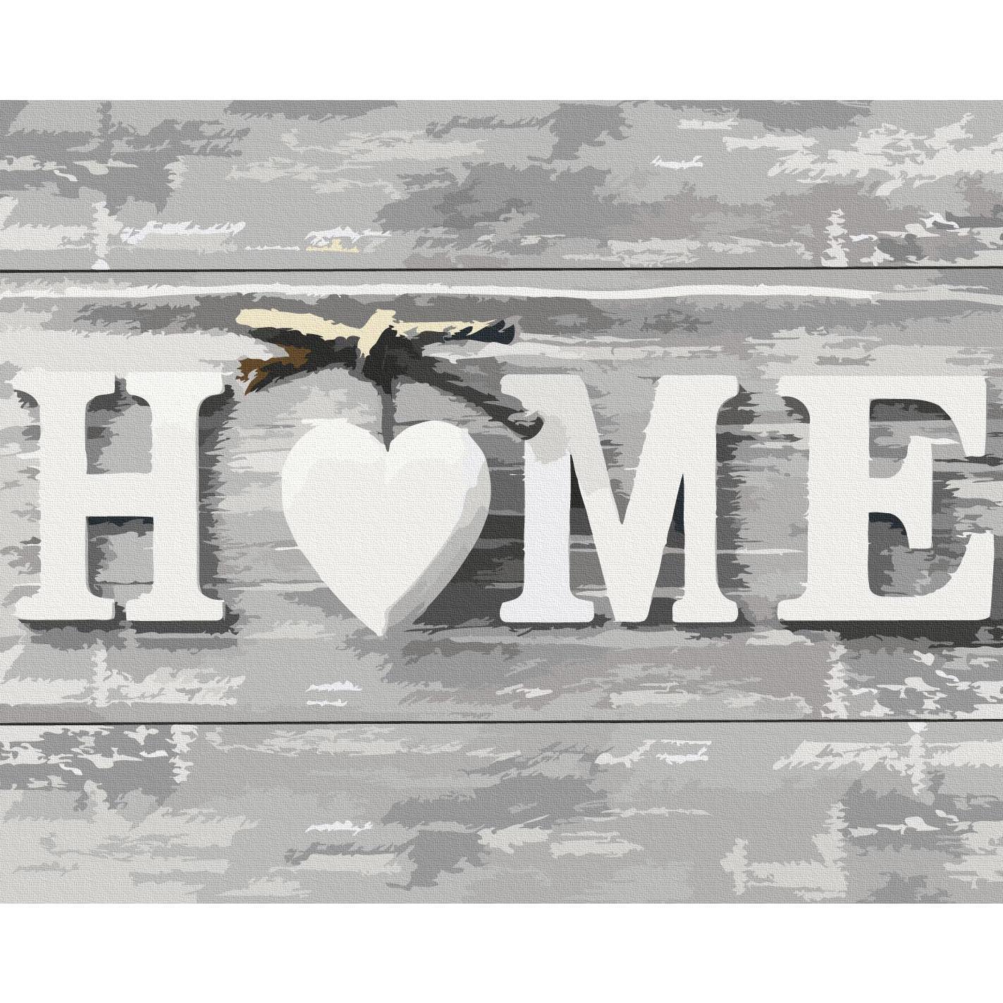 Malen nach Zahlen - Home (Letters)