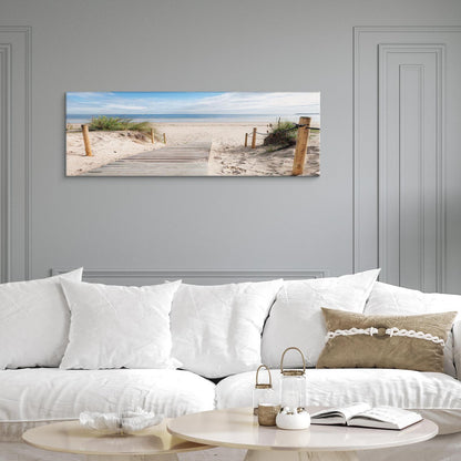 Leinwandbild - Charming Beach Artgeist