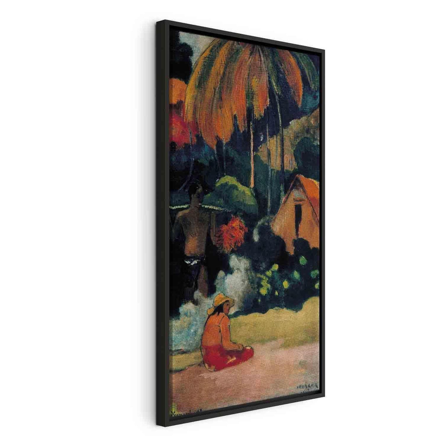 Leinwandbild - Mahana maa II (Paul Gauguin) Artgeist