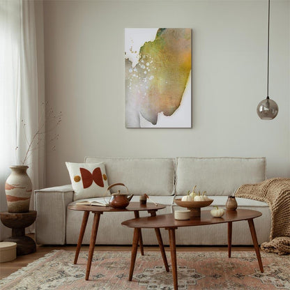 Leinwandbild - Golden Touch (1 Part) Vertical