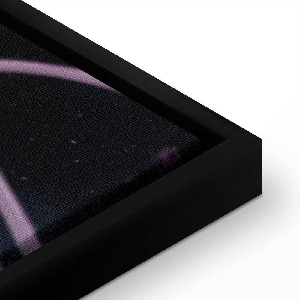 Leinwandbild - Galactic Monstera (1 Part) Vertical