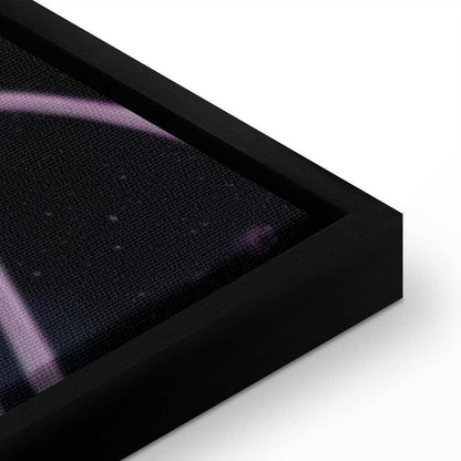 Leinwandbild - Galactic Monstera (1 Part) Vertical