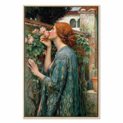 Leinwandbild - John William Waterhouse – The Soul of the Rose