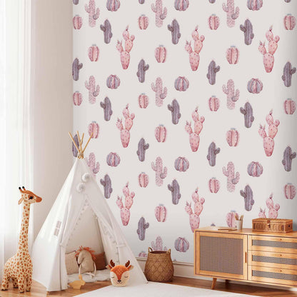 Tapete - Pink Cacti