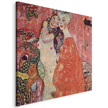 Leinwandbild - Gustav Klimt – The Women Friends