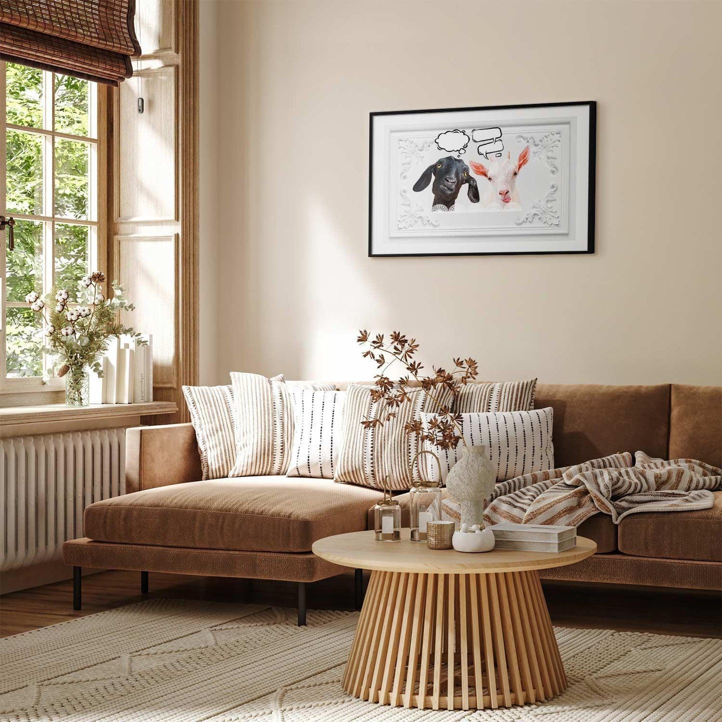 Poster - Funny Goats Artgeist