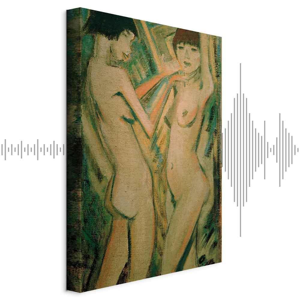 Leinwandbild - Otto Mueller – Two Girls