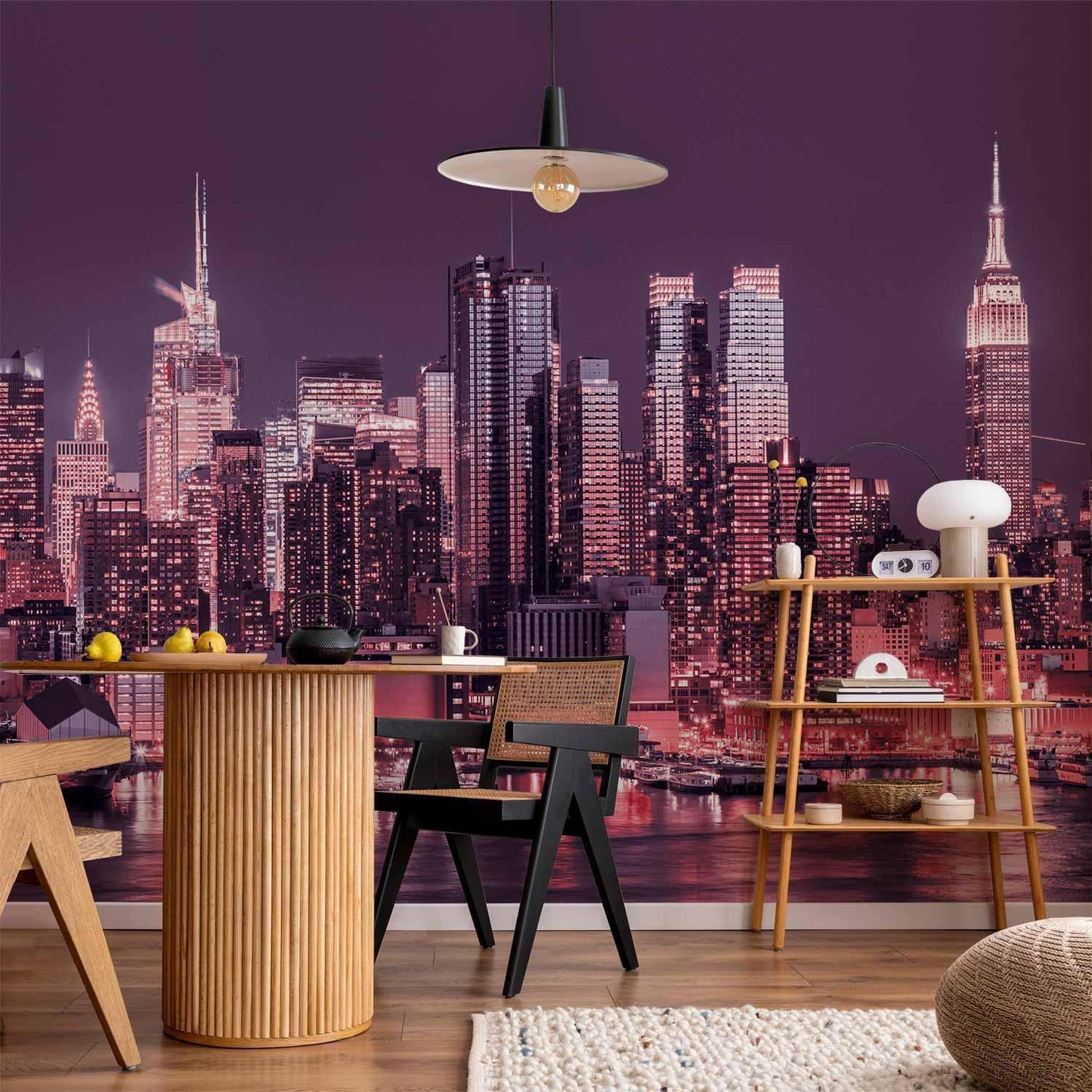 Moderne Stadt-Fototapete mit Architektur

