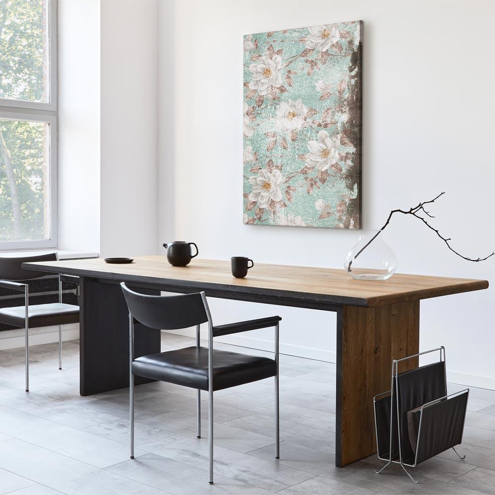 Leinwandbild - Roman Flowers (1 Part) Vertical