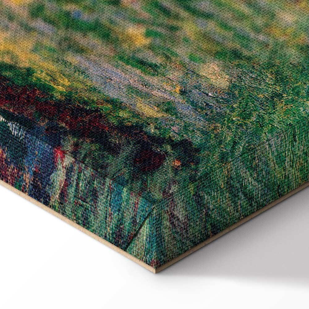 Leinwandbild - Claude Monet – Bridge over a Pond of Water Lilies