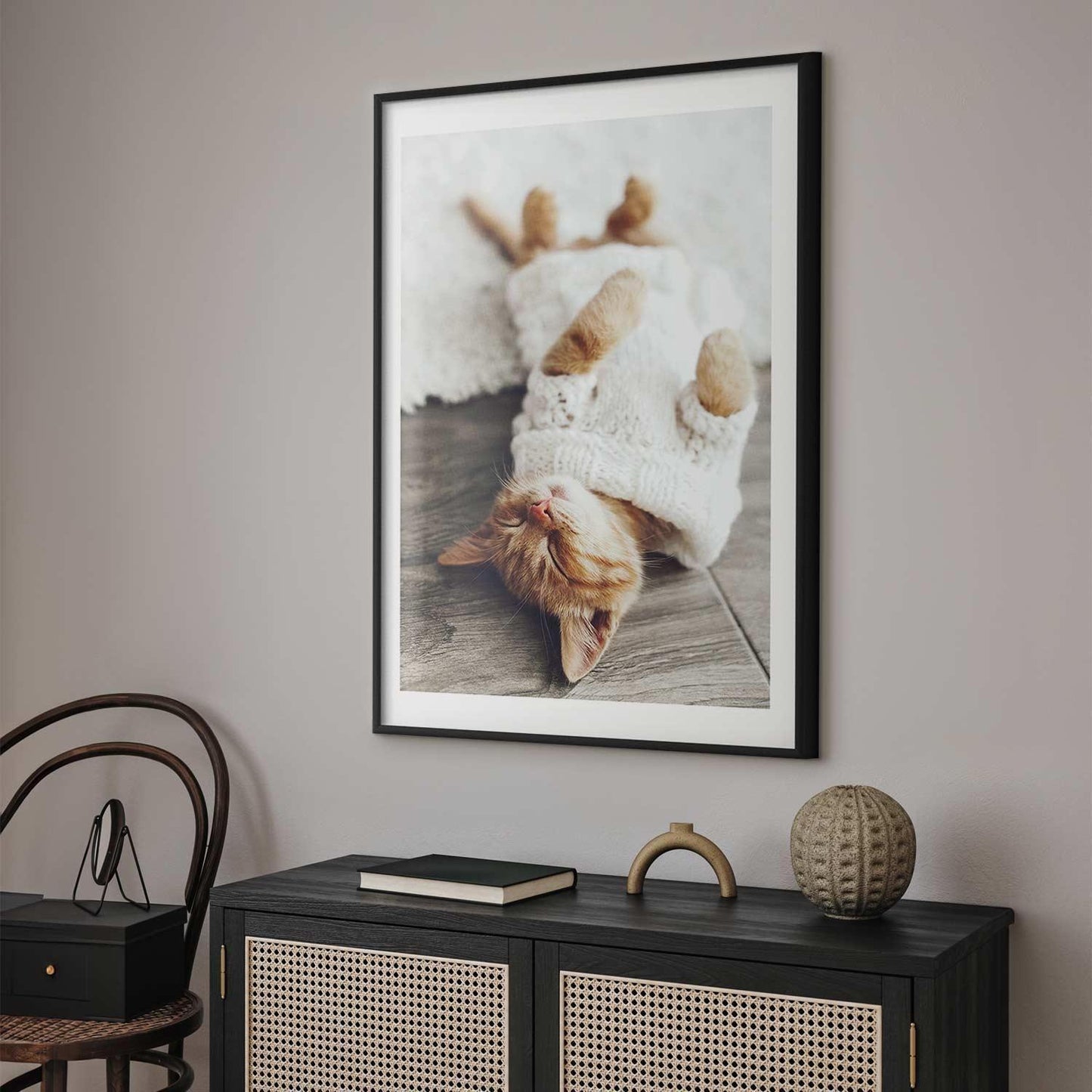Poster - Lazy Cat Artgeist