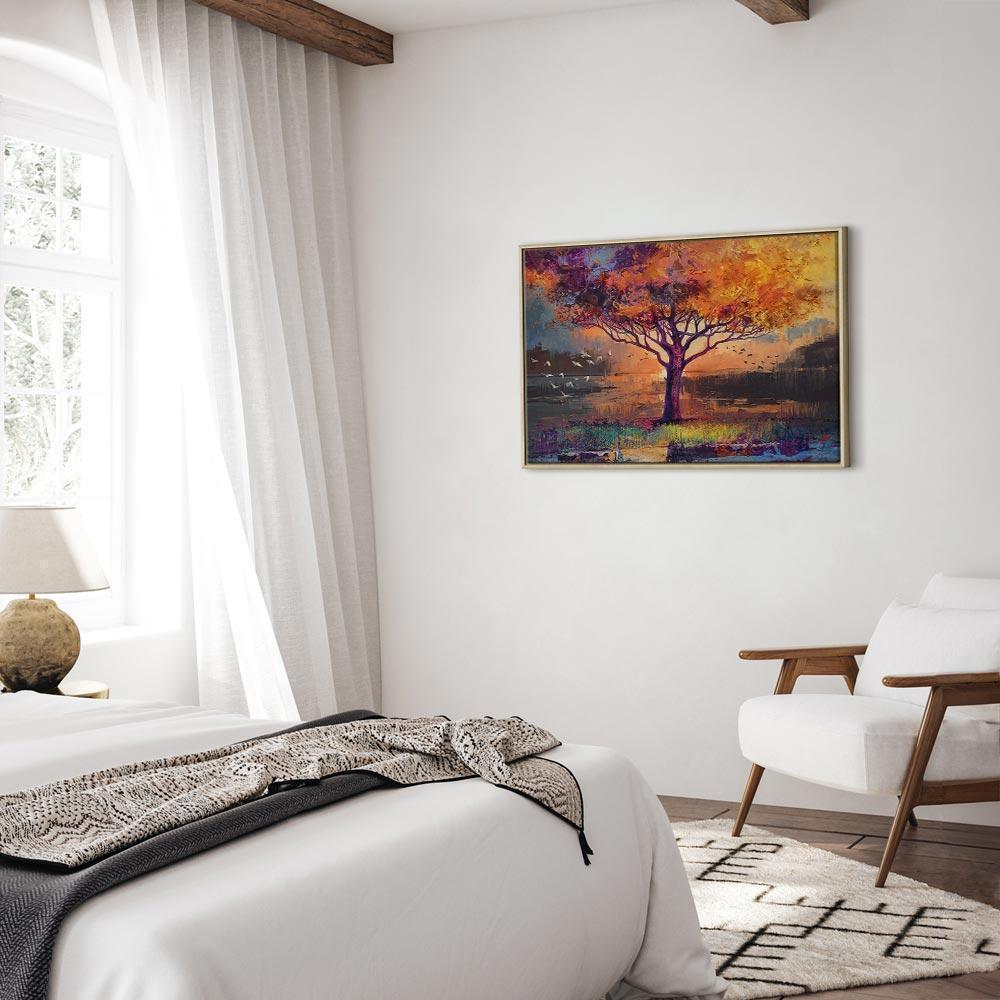 Leinwandbild - Autumn Sketches (1 Part) Wide