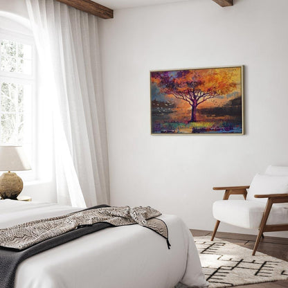 Leinwandbild - Autumn Sketches (1 Part) Wide